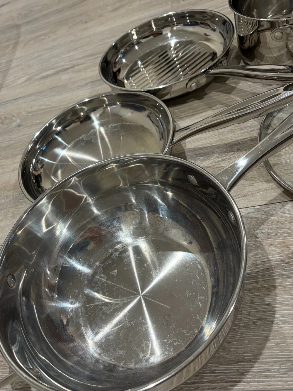Wolfgang puck BISTRO ELTE COLLECTION bundle Stainless Steel Cookware